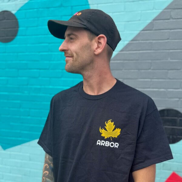 Logo Tee (Black) - Image 2